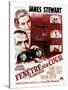 Rear Window, (aka Fenetre Sur Cour), French Poster Art, 1954-null-Stretched Canvas