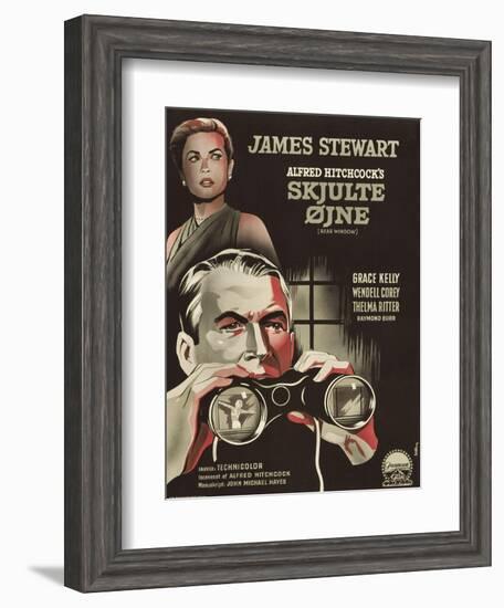 Rear Window, (aka Skjulte Ojne), 1954-null-Framed Art Print