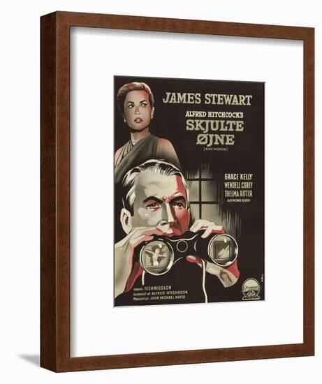 Rear Window, (aka Skjulte Ojne), 1954-null-Framed Art Print