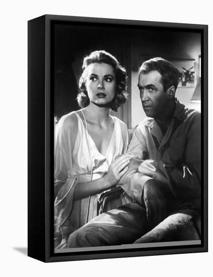 Rear Window, Grace Kelly, James Stewart, 1954-null-Framed Stretched Canvas