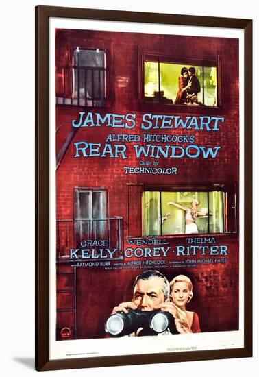 Rear Window, Grace Kelly, James Stewart, 1954-null-Framed Art Print