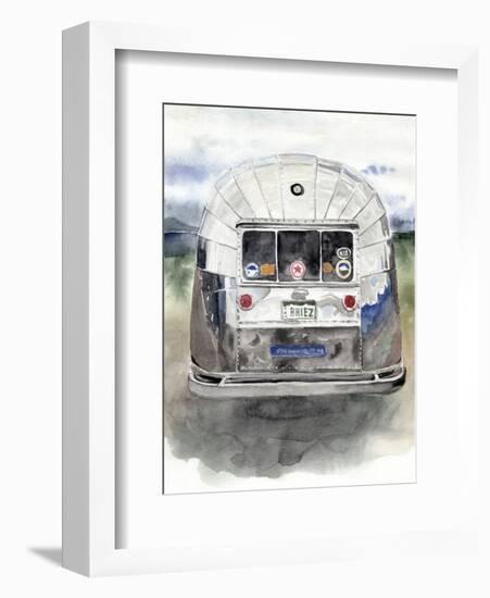 Rear Window II-Jennifer Parker-Framed Art Print