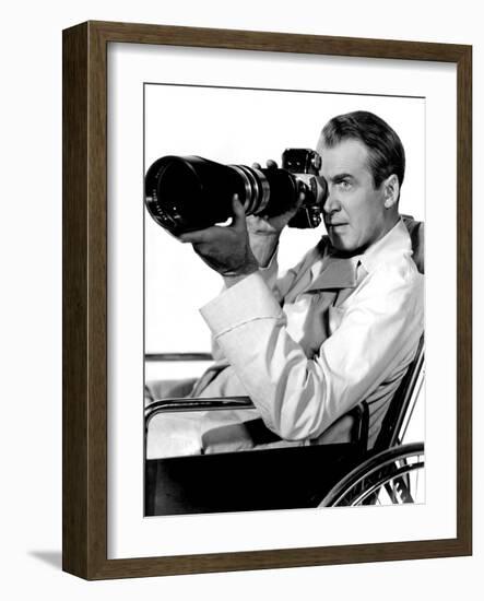 Rear Window, James Stewart, 1954-null-Framed Photo