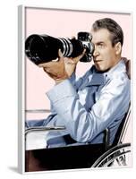 Rear Window, James Stewart, 1954-null-Framed Photo