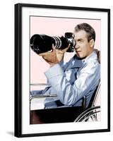 Rear Window, James Stewart, 1954-null-Framed Photo