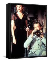 Rear Window, James Stewart, Grace Kelly, 1954-null-Framed Stretched Canvas