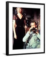 Rear Window, James Stewart, Grace Kelly, 1954-null-Framed Photo