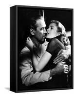 Rear Window, James Stewart, Grace Kelly, 1954-null-Framed Stretched Canvas