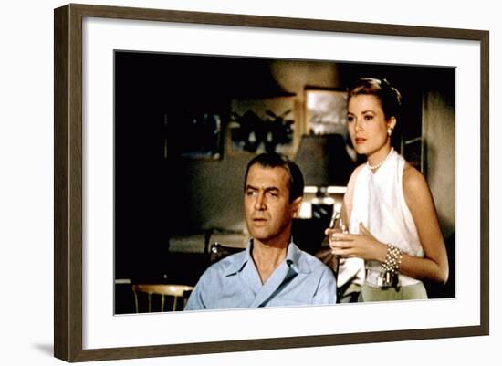 Rear Window, James Stewart, Grace Kelly, 1954-null-Framed Photo