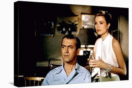 Rear Window, James Stewart, Grace Kelly, 1954-null-Stretched Canvas