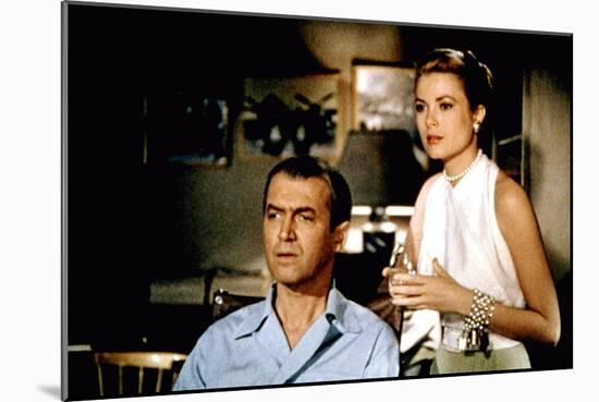 Rear Window, James Stewart, Grace Kelly, 1954-null-Mounted Premium Photographic Print