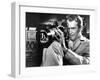 Rear Window, James Stewart, Raymond Burr (In Camera Lens), 1950-null-Framed Photo