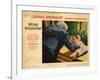 Rear Window, L-R: Raymond Burr, James Stewart, 1954-null-Framed Art Print