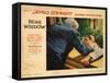 Rear Window, L-R: Raymond Burr, James Stewart, 1954-null-Framed Stretched Canvas