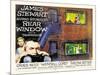 Rear Window, UK Movie Poster, 1954-null-Mounted Art Print