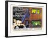 Rear Window, UK Movie Poster, 1954-null-Framed Art Print