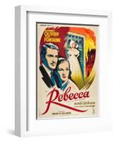 Rebecca, 1940, Directed by Alfred Hitchcock-null-Framed Giclee Print