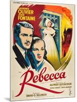 Rebecca, 1940, Directed by Alfred Hitchcock-null-Mounted Giclee Print