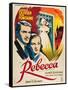 Rebecca, 1940, Directed by Alfred Hitchcock-null-Framed Stretched Canvas