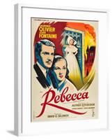 Rebecca, 1940, Directed by Alfred Hitchcock-null-Framed Giclee Print