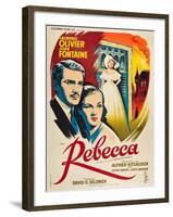 Rebecca, 1940, Directed by Alfred Hitchcock-null-Framed Giclee Print