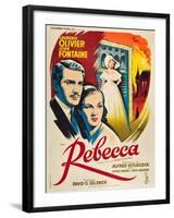 Rebecca, 1940, Directed by Alfred Hitchcock-null-Framed Giclee Print