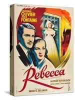 Rebecca, 1940, Directed by Alfred Hitchcock-null-Stretched Canvas