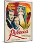 Rebecca, 1940, Directed by Alfred Hitchcock-null-Mounted Premium Giclee Print