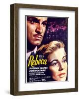 Rebecca, (AKA Rebeca, its Title in Spain), 1940-null-Framed Art Print