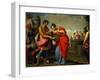 Rebecca and Eliezer at the Well, circa 1626-27-Ottavio Vannini-Framed Giclee Print