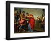 Rebecca and Eliezer at the Well, circa 1626-27-Ottavio Vannini-Framed Giclee Print