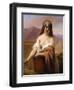 Rebecca at the Well, 1848-Francesco Hayez-Framed Giclee Print