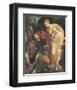 Rebecca at the Well-Antonio Bellucci-Framed Premium Giclee Print