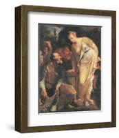 Rebecca at the Well-Antonio Bellucci-Framed Premium Giclee Print