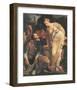 Rebecca at the Well-Antonio Bellucci-Framed Premium Giclee Print