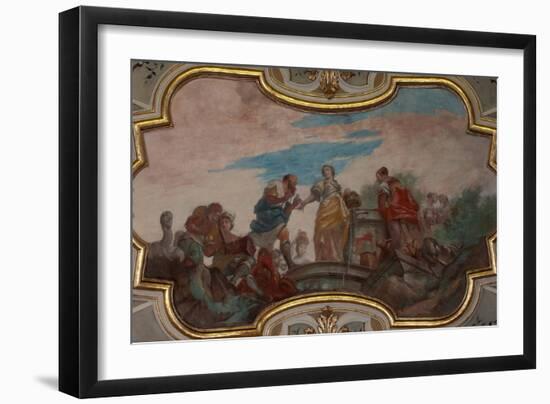 Rebecca at the Well-Giuseppe Le Gru-Framed Giclee Print