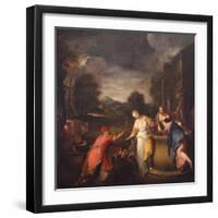 Rebecca at the Well-Gregorio Lazzarini-Framed Giclee Print