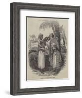 Rebecca at the Well-Emile Jean Horace Vernet-Framed Giclee Print