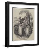 Rebecca at the Well-Emile Jean Horace Vernet-Framed Giclee Print