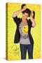 Rebecca Black - Smiley Poster-null-Stretched Canvas