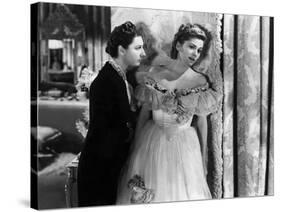 Rebecca d'Alfred Hitchcock with Judith Anderson and Joan Fontaine, 1940 (d'apres Daphne du Maurier)-null-Stretched Canvas