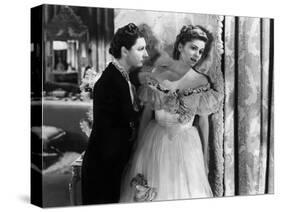 Rebecca d'Alfred Hitchcock with Judith Anderson and Joan Fontaine, 1940 (d'apres Daphne du Maurier)-null-Stretched Canvas