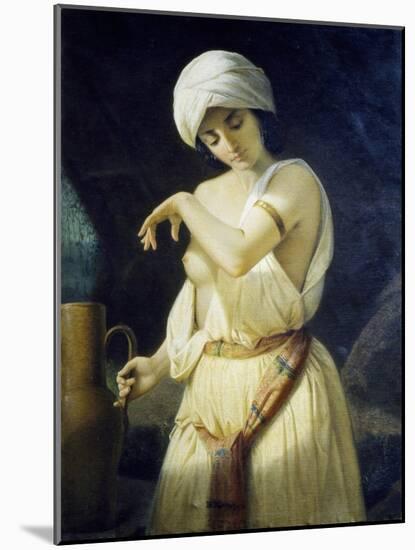 Rebecca Delights in Bracelet, 1862-Ignazio Affanni-Mounted Giclee Print