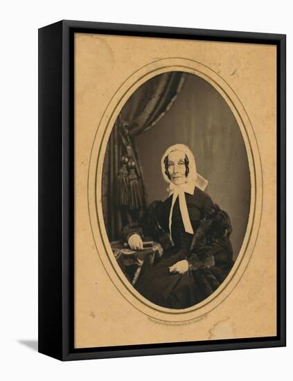 Rebecca Gratz, c.1860-American Photographer-Framed Stretched Canvas