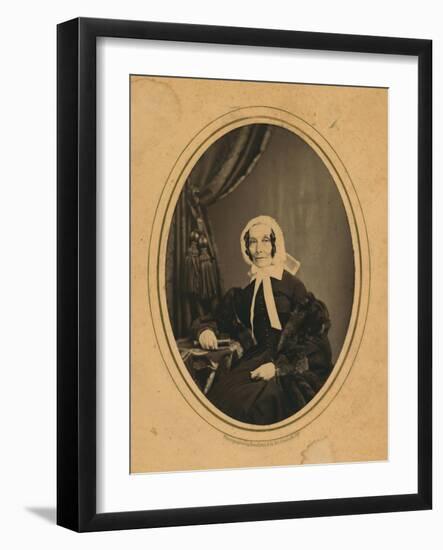 Rebecca Gratz, c.1860-American Photographer-Framed Giclee Print