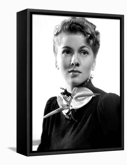 Rebecca, Joan Fontaine, 1940-null-Framed Stretched Canvas