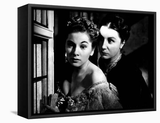 Rebecca, Joan Fontaine, Judith Anderson, 1940-null-Framed Stretched Canvas