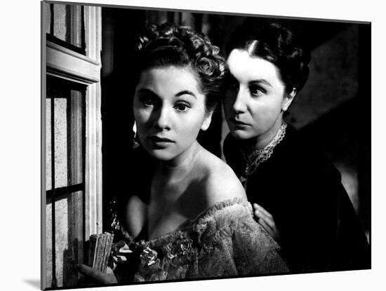 Rebecca, Joan Fontaine, Judith Anderson, 1940-null-Mounted Photo