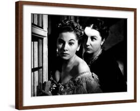 Rebecca, Joan Fontaine, Judith Anderson, 1940-null-Framed Photo