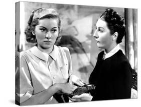 Rebecca, Joan Fontaine, Judith Anderson, 1940-null-Stretched Canvas